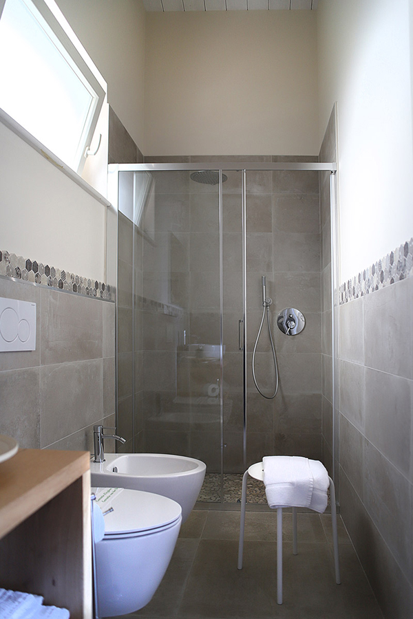 Bagno privato con doccia